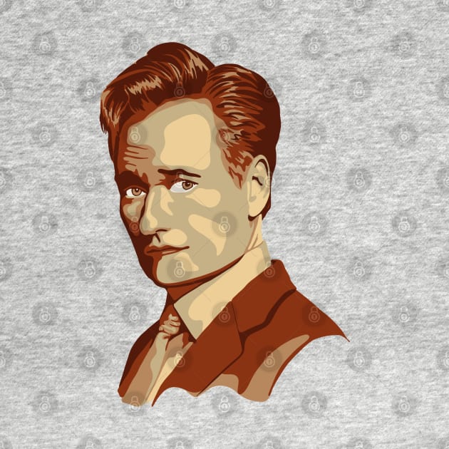 Conan O'Brien Portrait by Slightly Unhinged